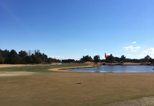 広々としたゴルフ場です
