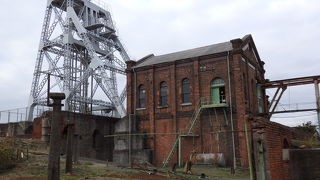 保存状態がいい炭坑遺跡
