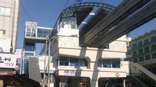 景色を楽しむのに良い駅です