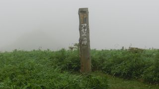 納沙布岬、霧多布岬と同じくずっと霧でした