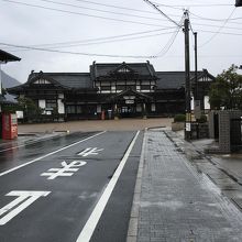 旧大社駅、外観。