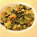 zuppa di verdureという野菜スープのようなものが美味しいお店。