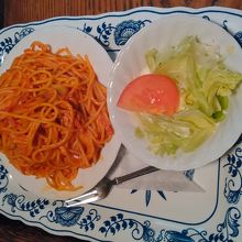 ナポリタン大盛