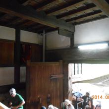 大手口のある渡櫓