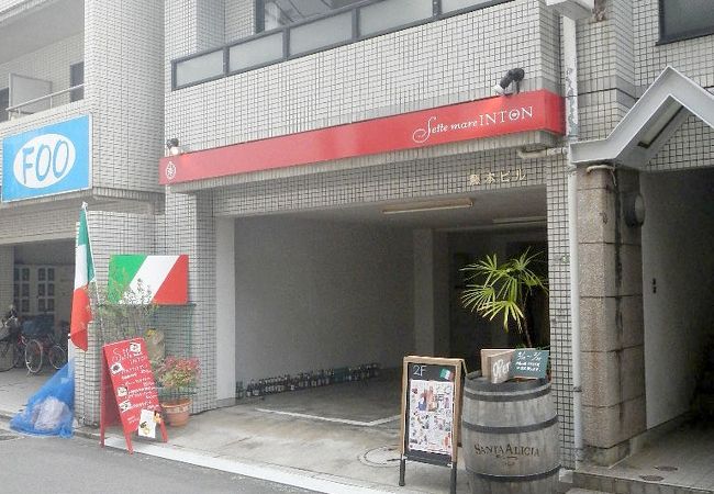広島市中区にあるイタリア料理店