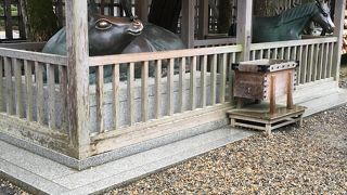 神馬神牛像が私を出雲に向かわせました。