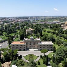 クーポラから西側。