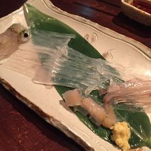 活いかのおどり造り