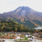 ロープウェー山頂駅からは丸沼がくっきりと