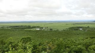 細岡展望台で釧路湿原を見て楽しみました