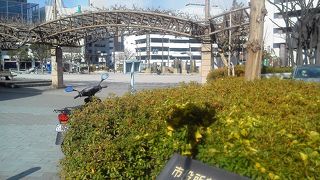 遊ぶ子供達は日本語と英語が両方耳に！