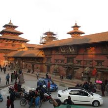 ダルバール広場です。