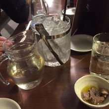 焼酎のデカンタです。