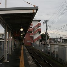 関東鉄道竜ケ崎線ホーム