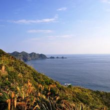 晴天に恵まれ、眺望を楽しめた