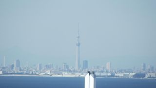 遠くまで見えるタイミングがナカナカネ～