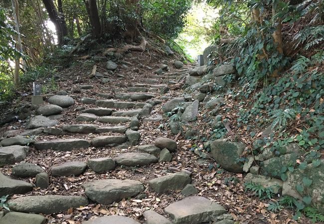 長島にある海城跡です
