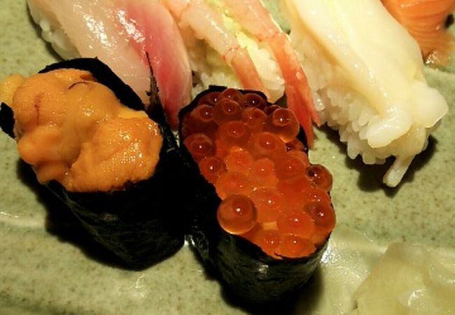 ランチで美味しいお寿司をお手軽に食べられます