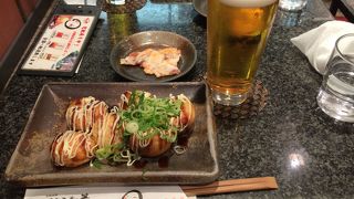 出張帰りに一杯