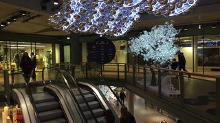 ベルリンの若者が集まるショッピングモール