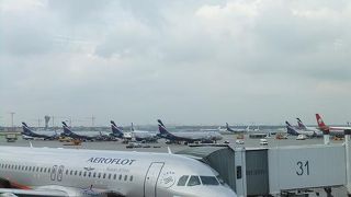 乗り継ぎはスムーズでした