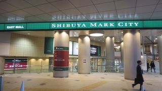 京王井の頭線に並行したショッピングモール