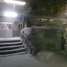 間もなくなくなる可能性が高い塩狩駅の様子