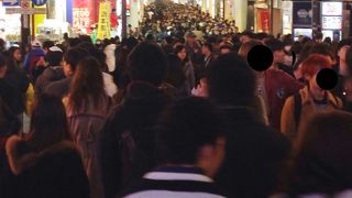 半端ない人混みの正月
