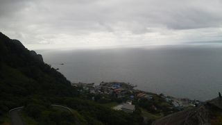 日本海の絶景が見られる穴場スポット（雄冬岬展望台）