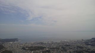 小樽市街を一望（天狗山）