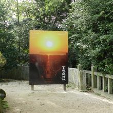 現地にあった立看板