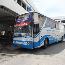 バンコク行きのバス