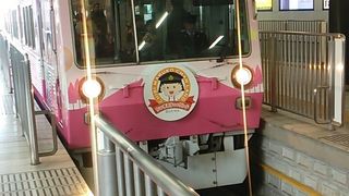 2017年１月29日現在、「ちびまる子ちゃん電車」引き続き運行中