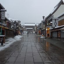 仲見世通り全体風景