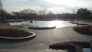 地方都市の公園