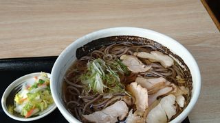 肉そばが有名です