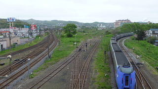 札幌－函館を結ぶ主要ルート。