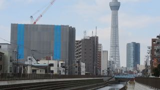 橋が少ないです