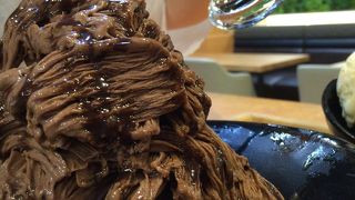 2016年夏にオープンしたばかりのかき氷専門店