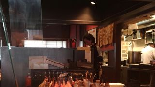 囲炉裏のある和食屋さん