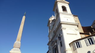 スペイン広場の上