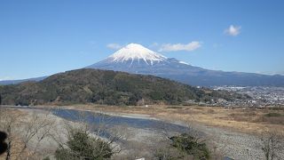 富士山を堪能できます