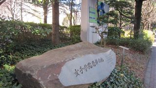 大きな石を削り設置しています