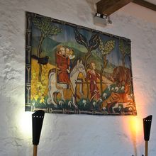 歴史を物語るタペストリー