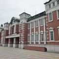 赤レンガの駅舎