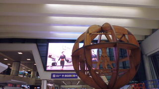 きれいな空港です