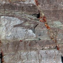 赤壁の横臥しゅう曲