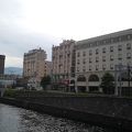 小樽運河の前でした