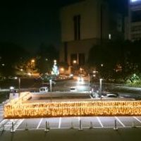 フロントから正面を眺めています。