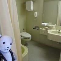 お風呂は結構広めでした。